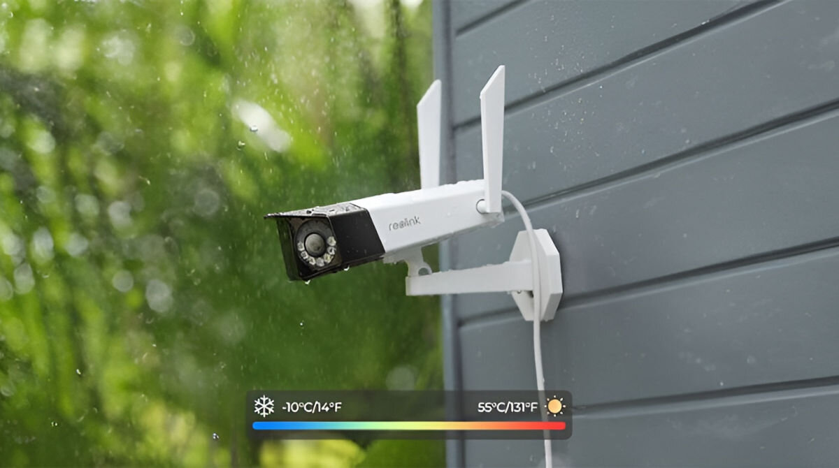 Kamera REOLINK Duo Series W730 odporność na wodę ciepło zdalne sterowanie aplikacja Reolink