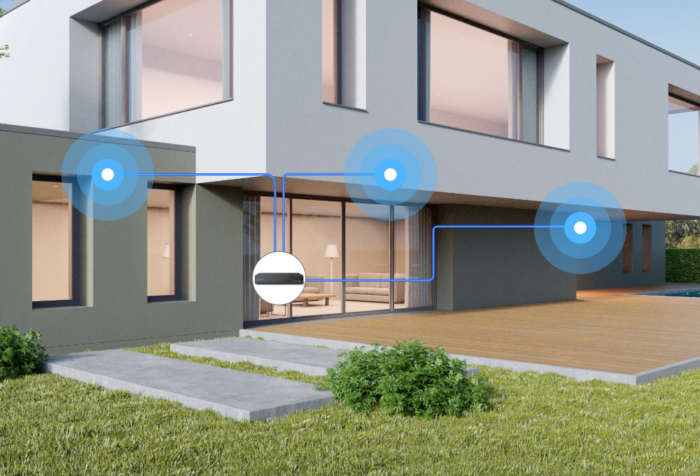 Kamera REOLINK E Series E560P zasilania i danych za pomocą jednego kabla łatwą i szybką instalację