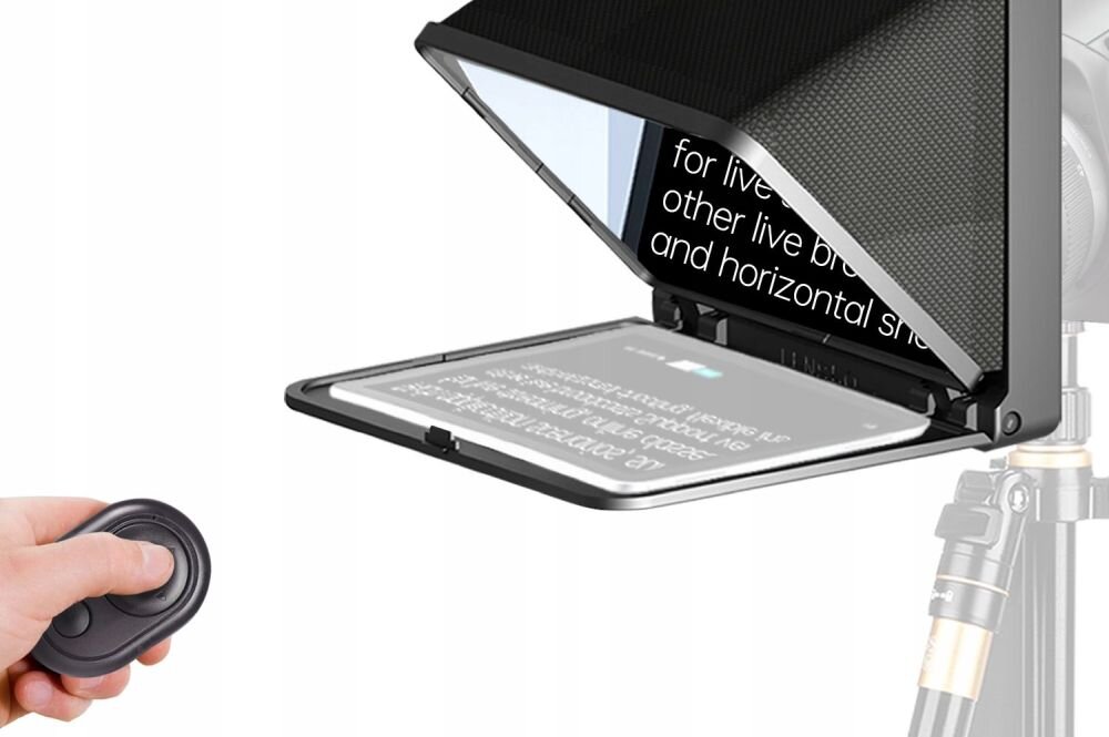 LENSGO TC7 pilot Bluetooth sterowanie tekstem regulacja prędkości nagrania kontrola telepromptera