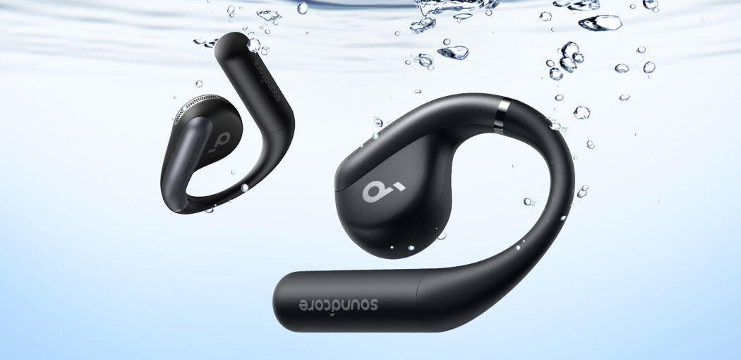 Słuchawki powietrzne SOUNDCORE Aerofit Open-Ear wilgoc pot jakosc konstrukcja