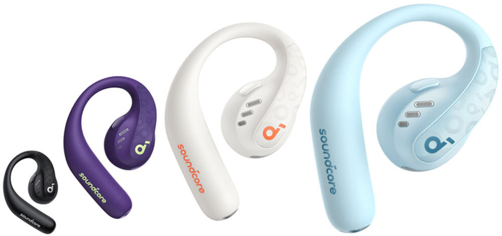 Słuchawki powietrzne SOUNDCORE Aerofit Pro Open-Ear - Długie słuchanie bez przerwy, cztery wersje kolorystyczne słuchawek