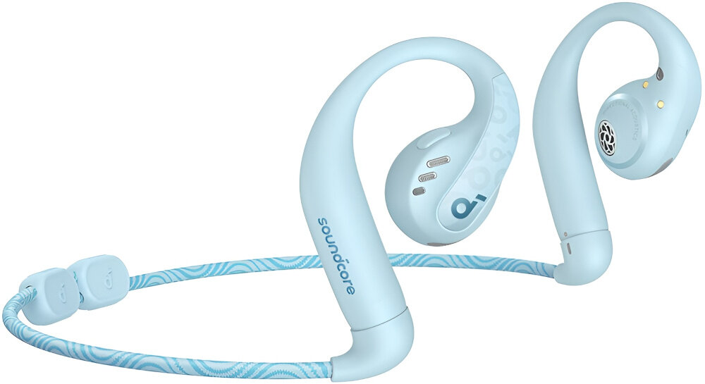 Słuchawki powietrzne SOUNDCORE Aerofit Pro Open-Ear - Wysoka jakość audio LDAC, słuchawki z opaską na szyję