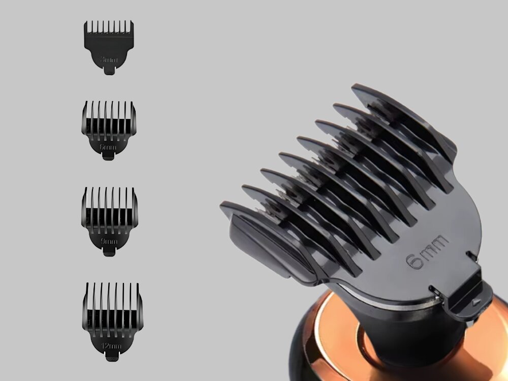 Golarka ALPHA TR5-PRO Na mokro i sucho wodoodporna, łatwe czyszczenie pod wodą, dłuższa żywotność, płynna praca silnika, wydajna bateria