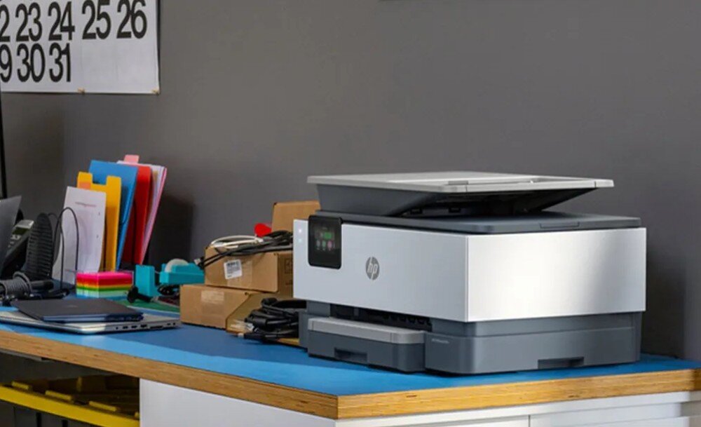 Urządzenie wielofunkcyjne HP OfficeJet Pro 9125e Druk w kolorze, Automatyczny druk dwustronny, Wi-Fi, Instant Ink wygląd opis