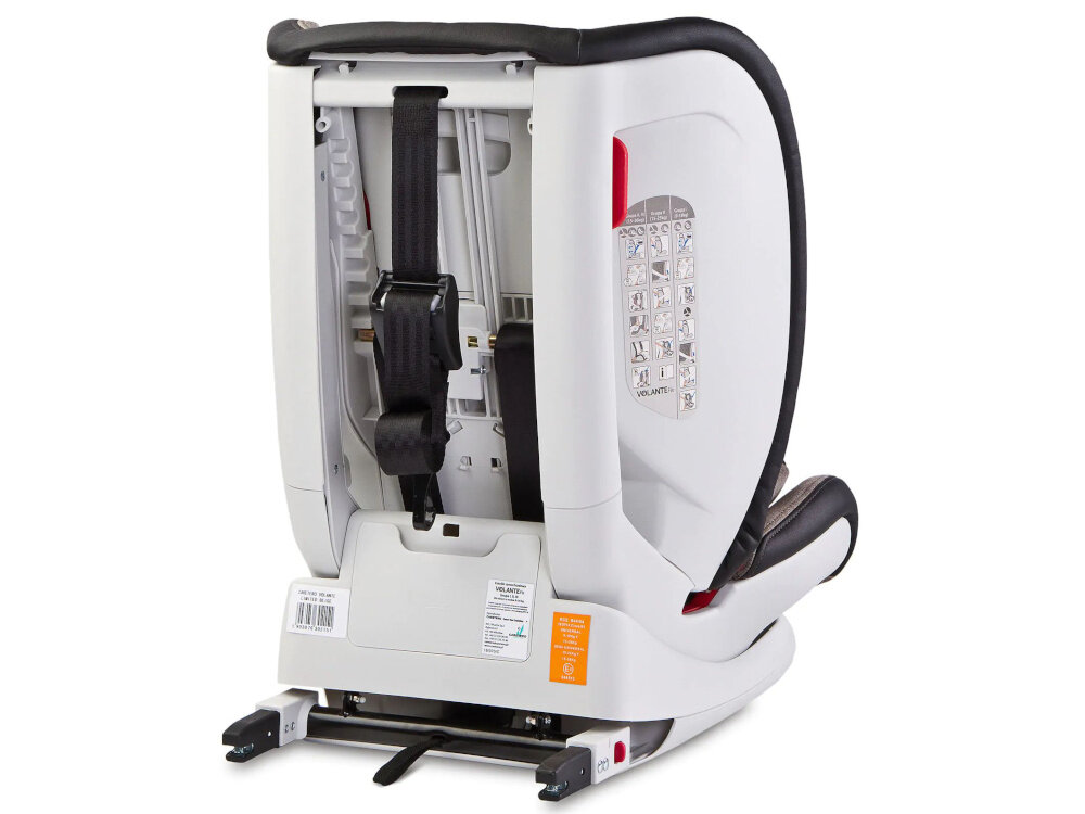 Fotelik samochodowy CARETERO VolanteFix Limited Limited 9-36 kg Beżowo-czarny system ISOFIX prosta obsluga system TO TETHER bezpeiczenstwo