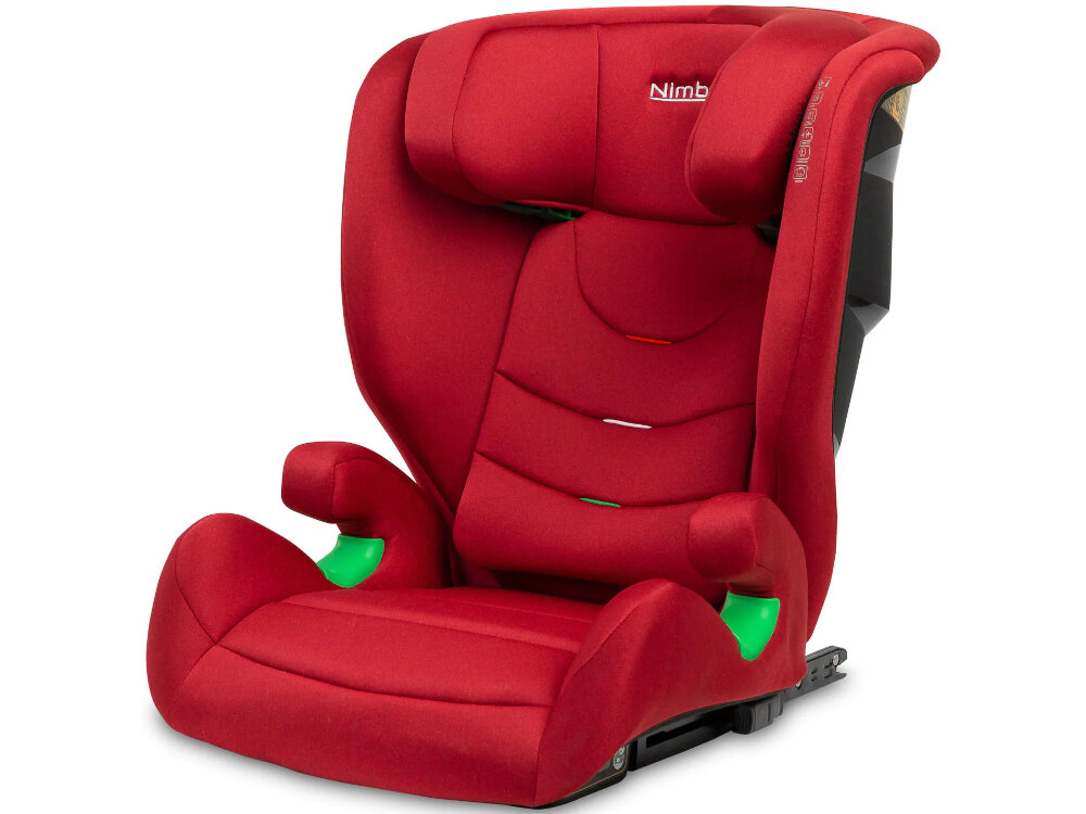 Fotelik samochodowy CARETERO Nimbus I-Size 15-36 kg Czerwony bezpieczny wygodny dla dzieci o wadze od 15 do 36 kg maksymalne bezpieczenstwo komfort wysokie standardy bezpieczenstwa i homologacji certyfikat ECE R129/03