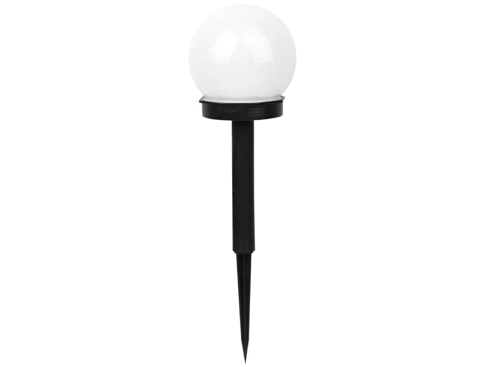 Lampa solarna GOLDLUX Kula LED 304711 styl funkcjonalnosc minimalistyczny elegancki design z trwalego tworzywa sztucznego