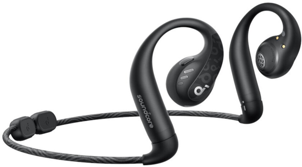 Słuchawki powietrzne SOUNDCORE Aerofit Pro Open-Ear - Wysoka jakość audio LDAC, słuchawki z opaską na szyję