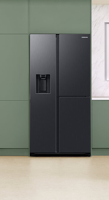 Lodówka Side by Side Samsung RH68DG885DB1EF z Food ShowCase dostępna w sklepach Media Expert Lodówka Side by Side Samsung RH68DG885DB1EF z Food ShowCase dostępna w sklepach Media Expert