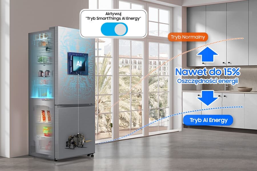 Lodówka Combi MAX - energooszczędne rozwiązania - Media Expert Lodówka Combi MAX RB50DG602ES9 - energooszczędne rozwiązania - Media Expert