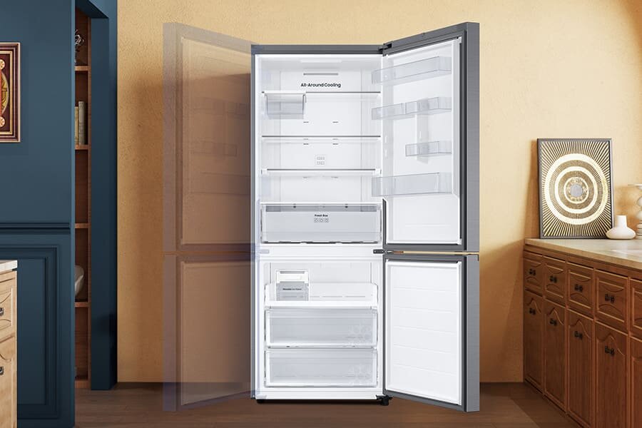 Lodówka Combi MAX - przekładane drzwi - Media Expert Lodówka Combi MAX RB50DG602ES9 - przekładane drzwi - Media Expert