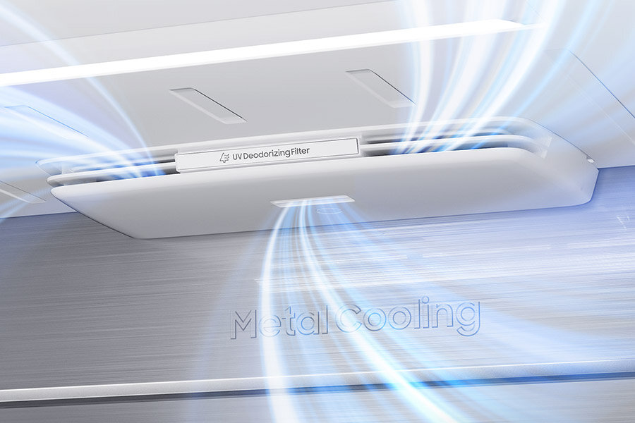 Media Expert - chłodziarko-zamrażarka - filtr UV Media Expert - chłodziarko-zamrażarka RF65DB960E22 - filtr UV