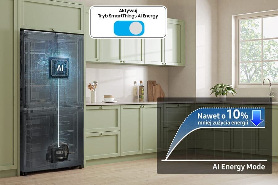 Media Expert - lodówka Samsung Multidoor RF65DG960ESG - energooszczędne rozwiązania