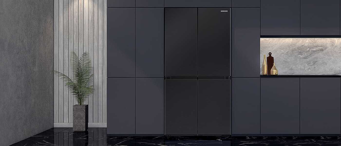 Media Expert - lodówka Samsung Multidoor RF65DG960ESG - nowoczesne wzornictwo