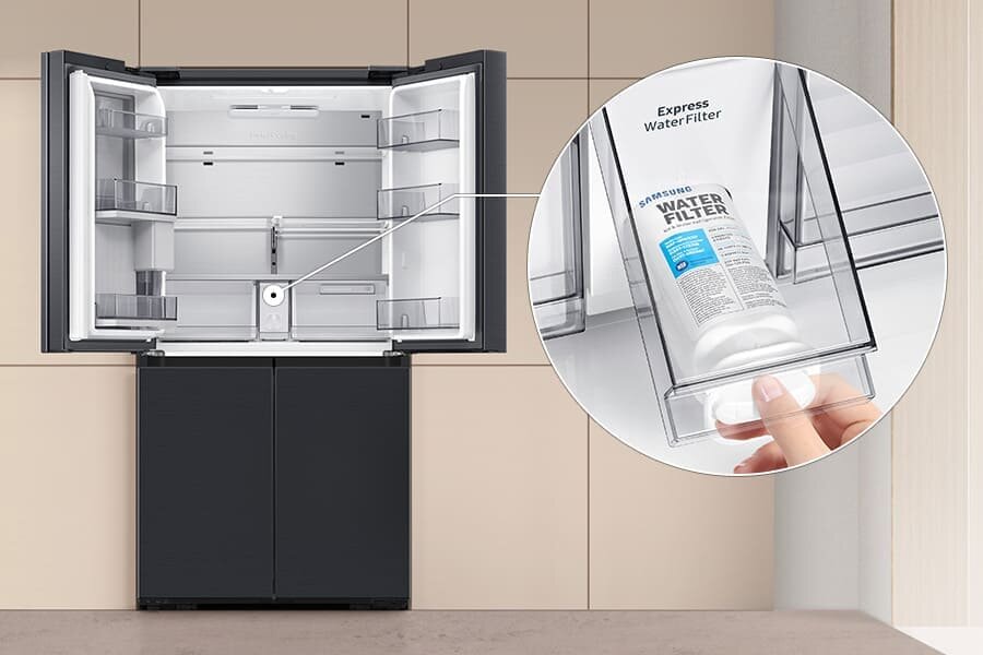 Media Expert - lodówka Samsung Multidoor RF65DG960ESG - filtr wody