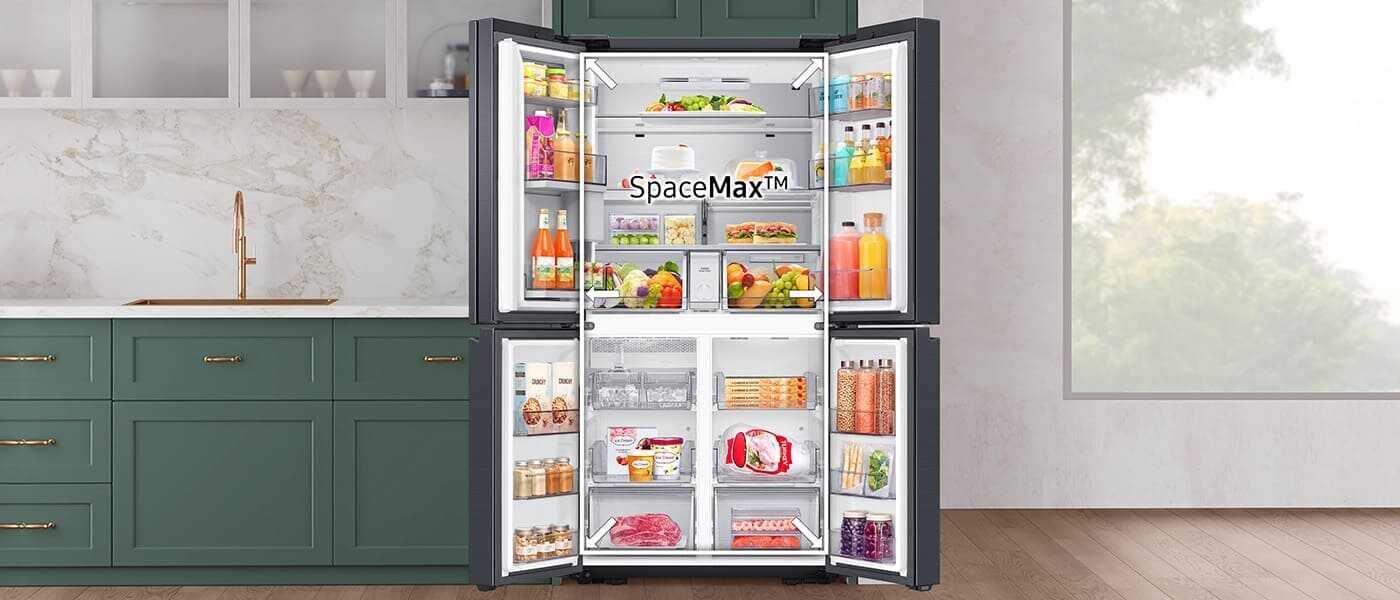 Media Expert - lodówka Samsung Multidoor RF65DG960ESG - więcej miejsca