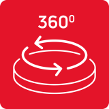 Obrotowa podstawa 360°