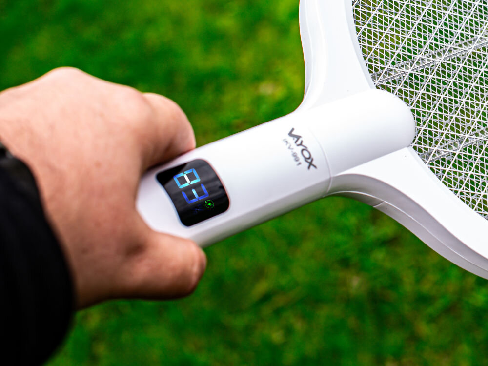 Łapka owadobójcza VAYOX IKV-991 światło uv siatka prąd wyświetlacz lcd