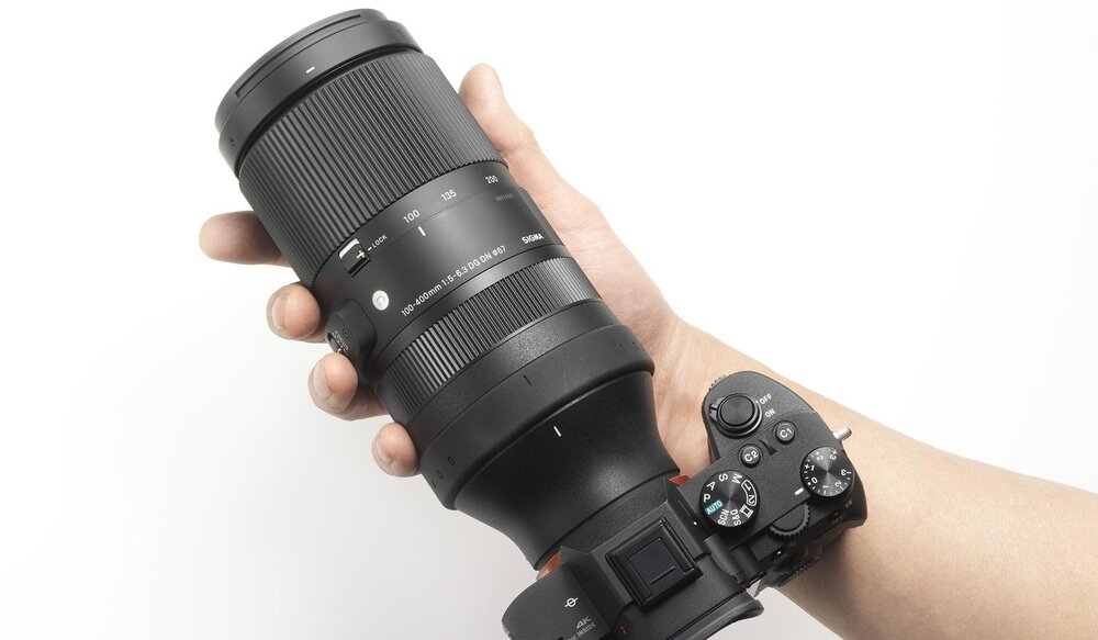 Obiektyw SIGMA C 100-400 f-5-6.3 DG NS OS    opis