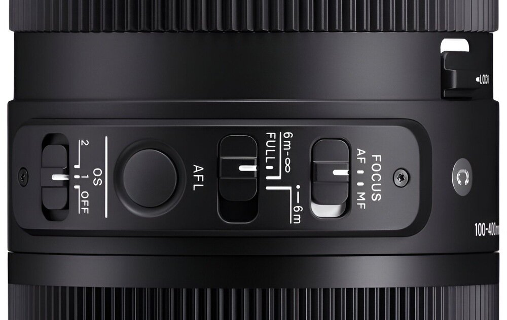 Obiektyw SIGMA C 100-400 f-5-6.3 DG NS OS stabilizacja 