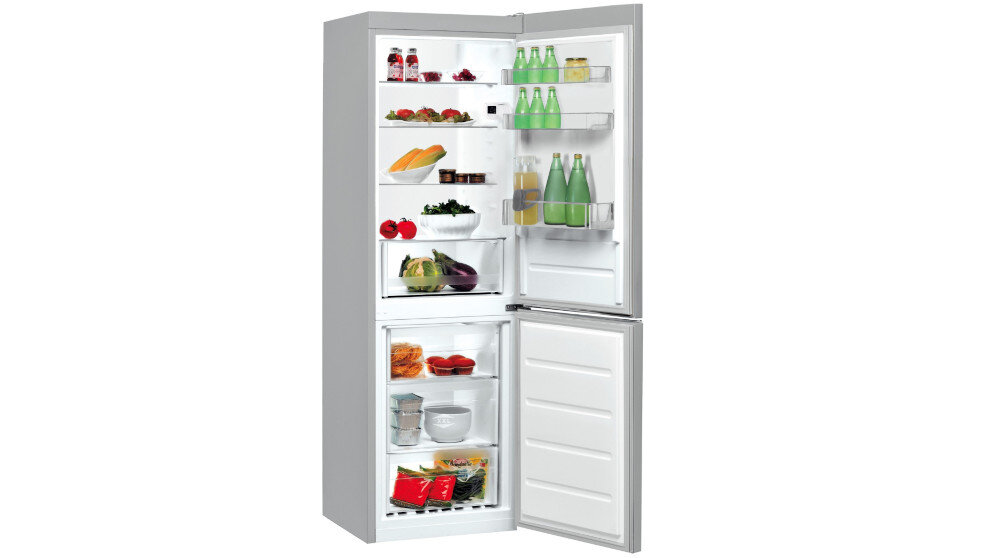 CHŁODZIARKA INDESIT LI7 S2E S kolor srebrny pojemność sterowanie funkcjonalność wygoda duża