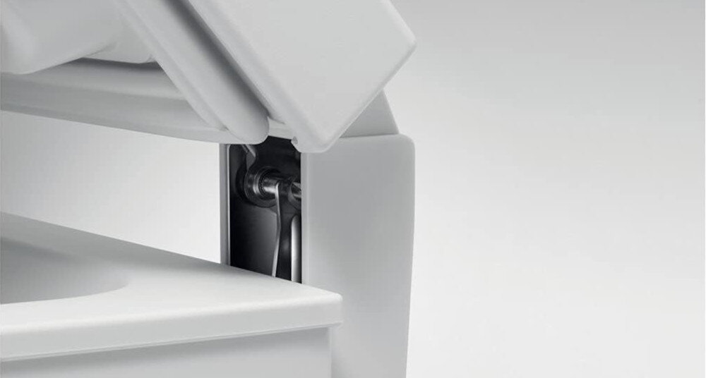 ZAMRAŻARKA WHIRLPOOL WH1410 E2 Wyważone zawiasy przeciwwaga stabilność pokrywa