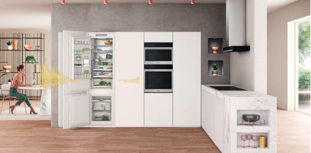 LODÓWKA WHIRLPOOL WFNF 82E OX kompresor Technologia ZenInverter cicha praca wydajność 34 dB