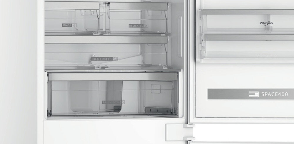 CHŁODZIARKA WHIRLPOOL SP40 812 EU 2 szuflady owoce warzywa świeżość kolor ochrona