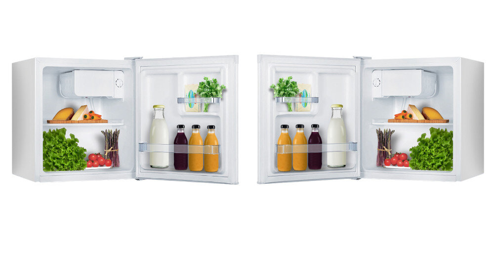 LODÓWKA AMICA FM050.4(E) drzwi lewo prawo zmiana kierunku otwierania otwory montażowe