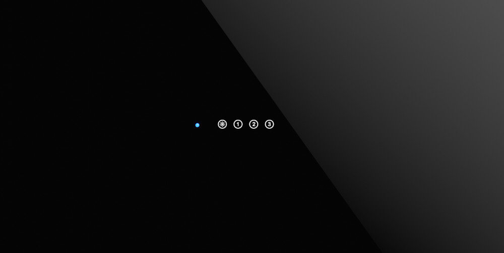 OKAP AKPO WK-11 CRYSTAL MINI 300 sterowanie dotykowe panel funkcje zmiany