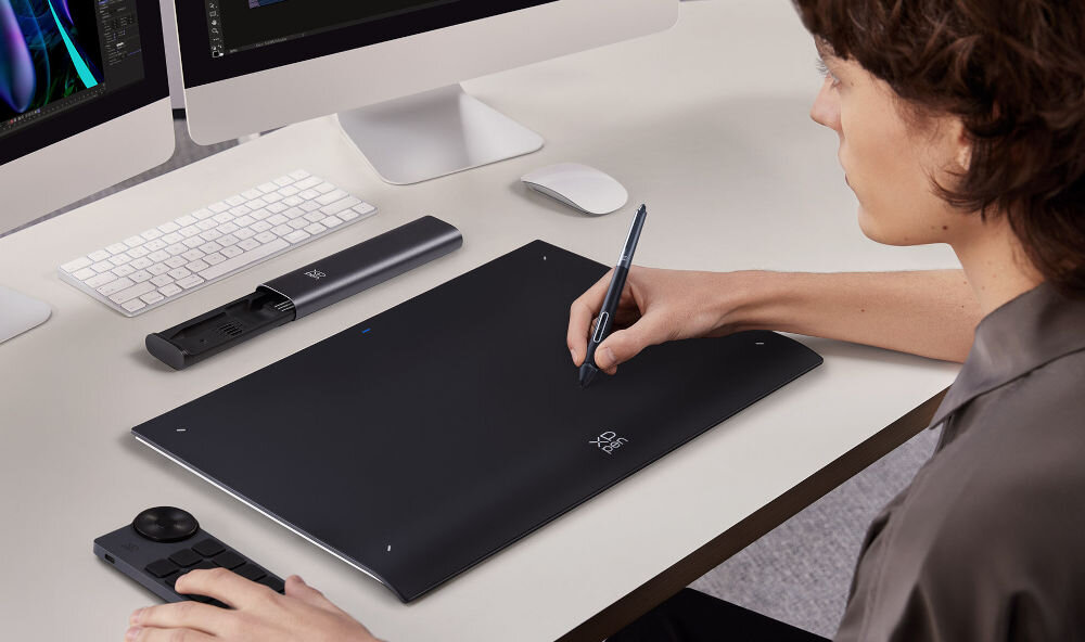 Tablet graficzny XP-PEN Deco Pro XLW (2. generacja) akumulator 600 mAh do 10 godzin pracy