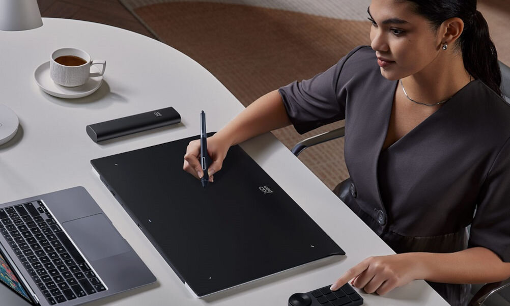 Tablet graficzny XP-PEN Deco Pro LW (2. generacja) bluetooth kompatybilność z Windows macOS Chrome OS Android Linux