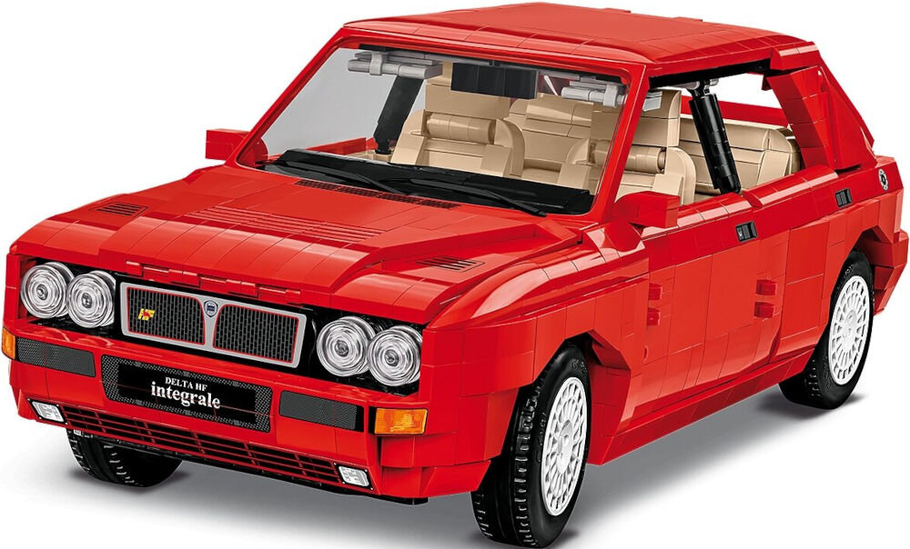 Klocki plastikowe COBI Cars 1991 Lancia Delta HF Integrale COBI-24357 dla fana motoryzacji