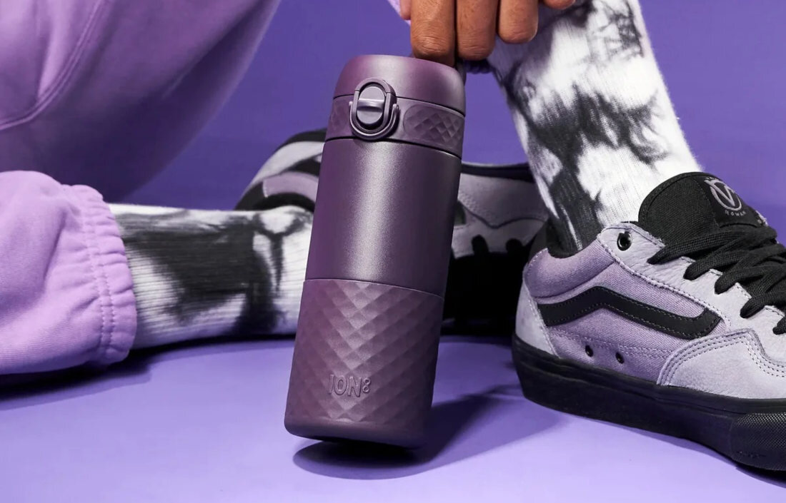 Kubek termiczny ION8 Travel Mug Szary Uniwersalność użytkowania temperatura zakres ustawienia Klipsy chowane w pokrywie dostęp zakres 360 stopni