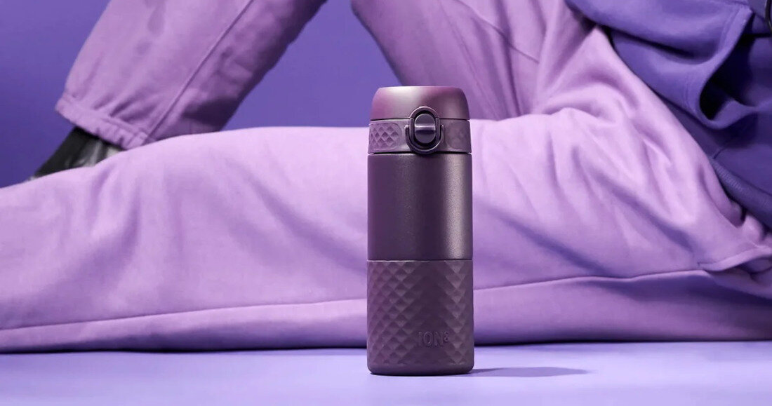 Kubek termiczny ION8 Travel Mug Fioletowy