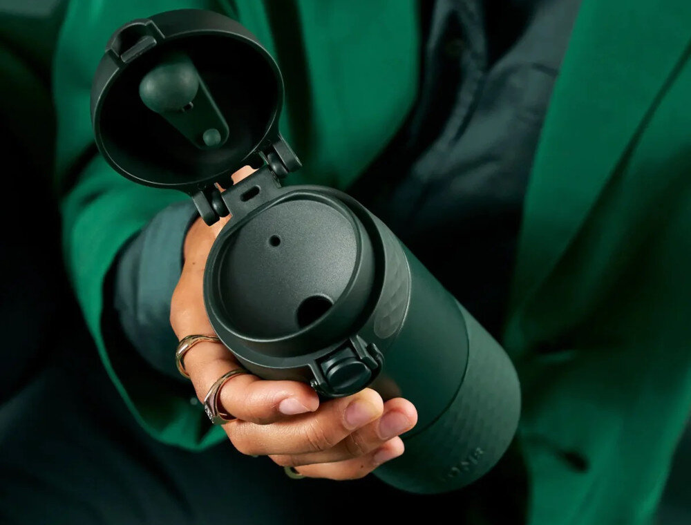 Kubek termiczny ION8 Travel Mug Fioletowy Łatwe czyszczenie czystość higiena ułatwienie