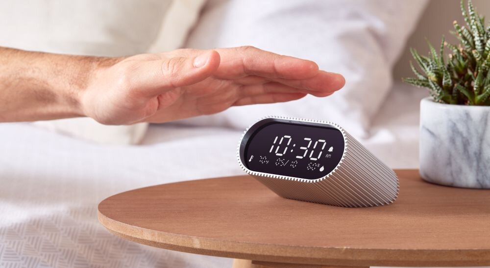 Budzik LEXON Ray Clock uzytkowanie naturalne dzwieki szeroki wybor