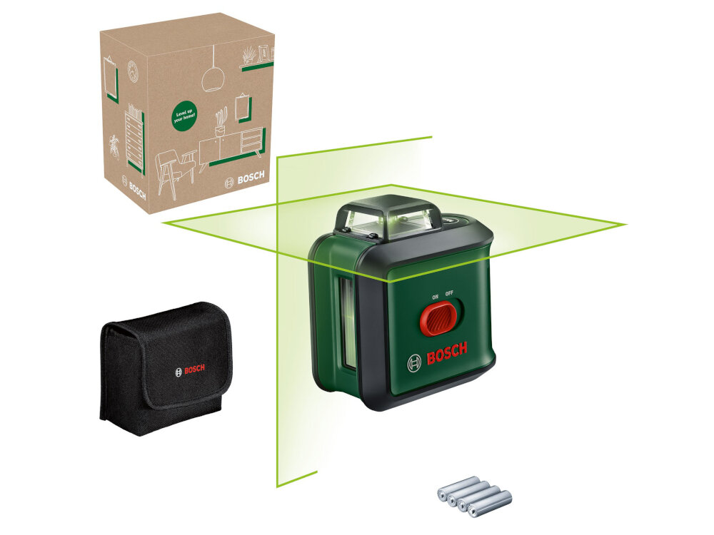 Laser krzyżowy BOSCH Universal Level 360 Basic 0603663EZ0 zestaw