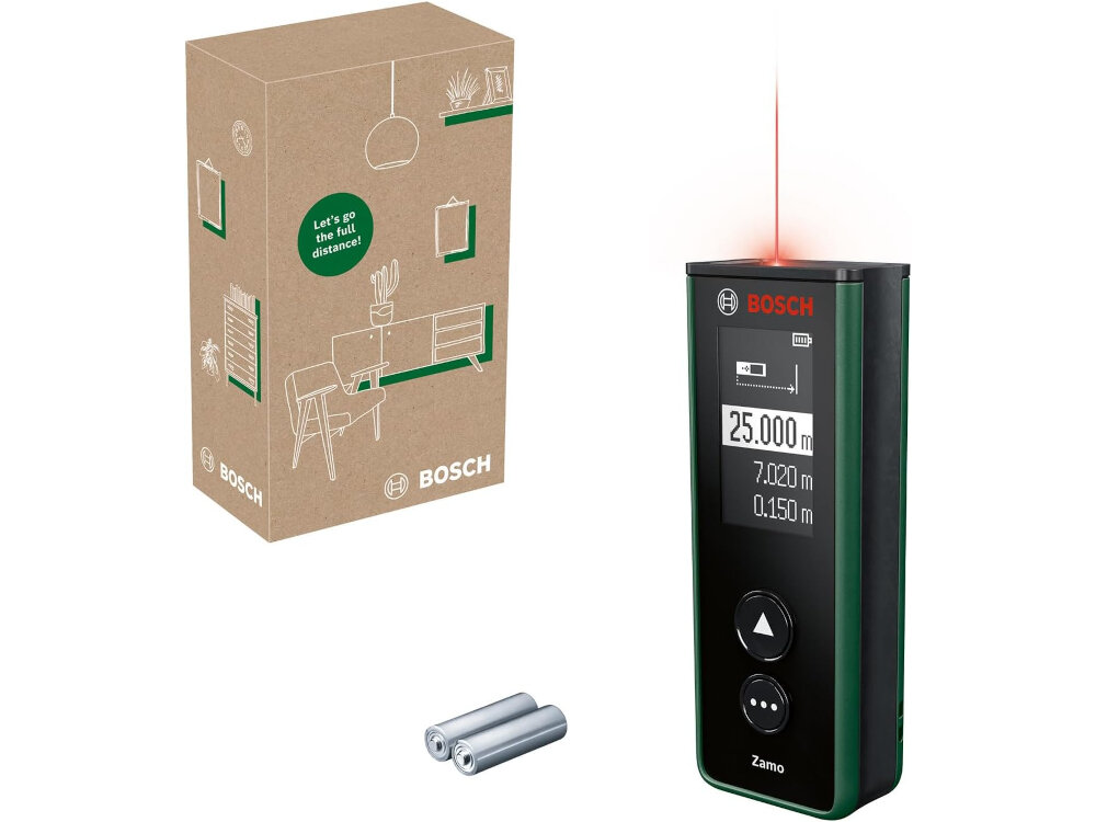 Dalmierz laserowy BOSCH Zamo 06036729Z0 zestaw