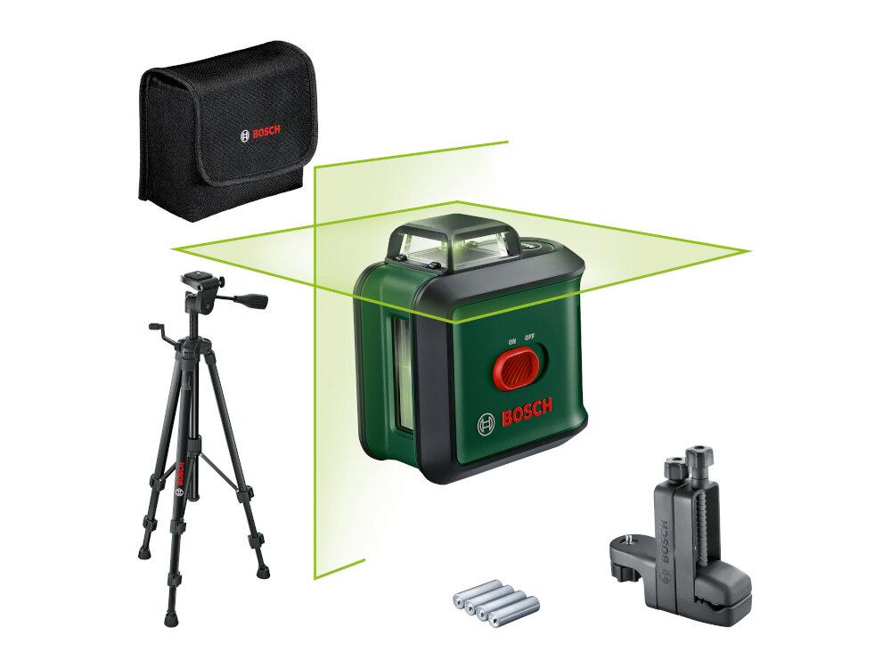 Laser krzyżowy BOSCH Universal Level 360 0603663E07 zestaw