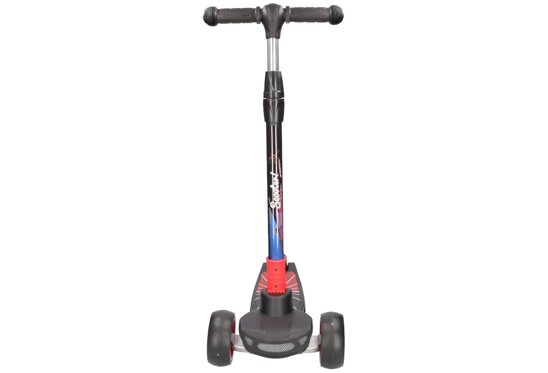 Hulajnoga dla dzieci EXTRALINK Dumbo Cruiser Czarno-czerwony Rozwój równowagi koordynacja zalety rozwijanie koordynacji wzrokowo-ruchowej umiejętności