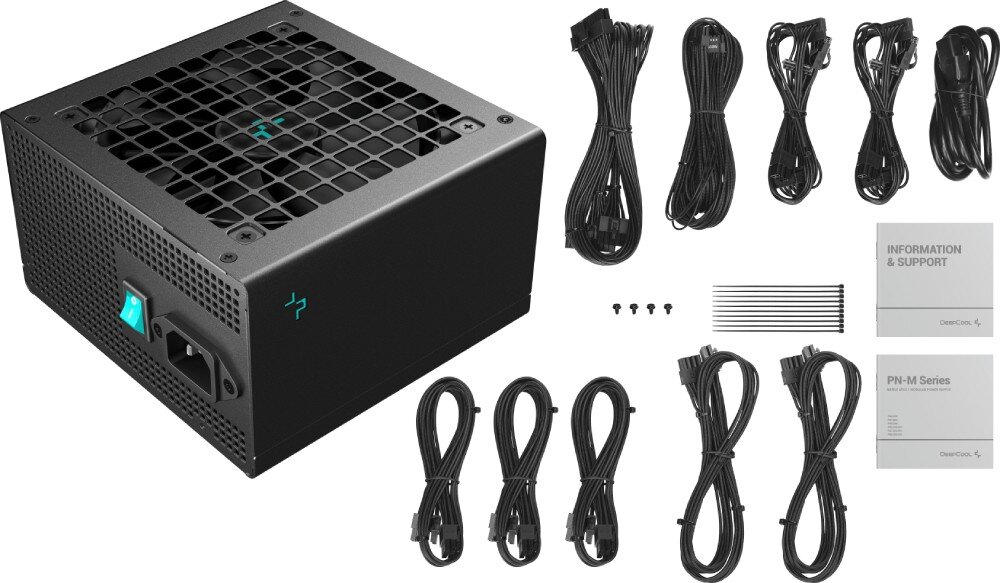 Zasilacz DEEPCOOL PN850M 850W 80 Plus Gold opakowanie zestaw