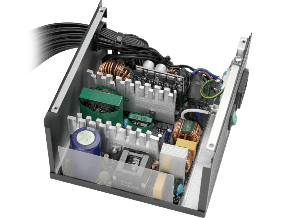 Zasilacz DEEPCOOL PK550D 550W 80 Plus Bronze technologia konstrukcja napięcie wytrzymałość