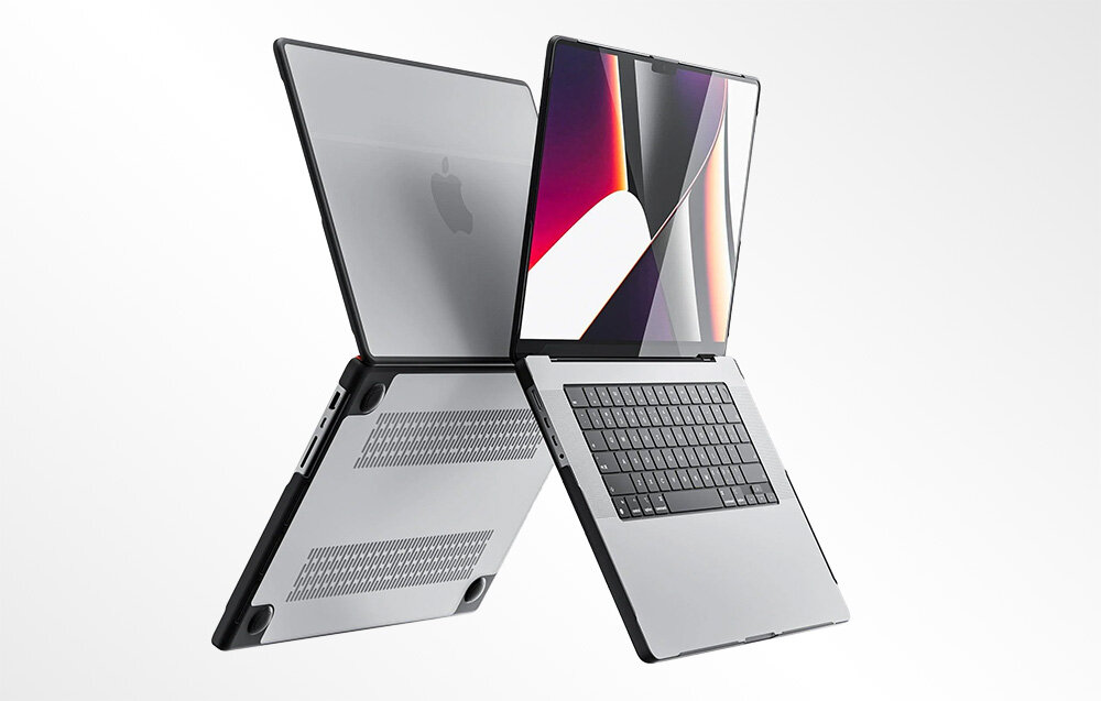 Etui na laptopa INVZI Hardshell do Apple MacBook Pro 14 cali - TPU i PC