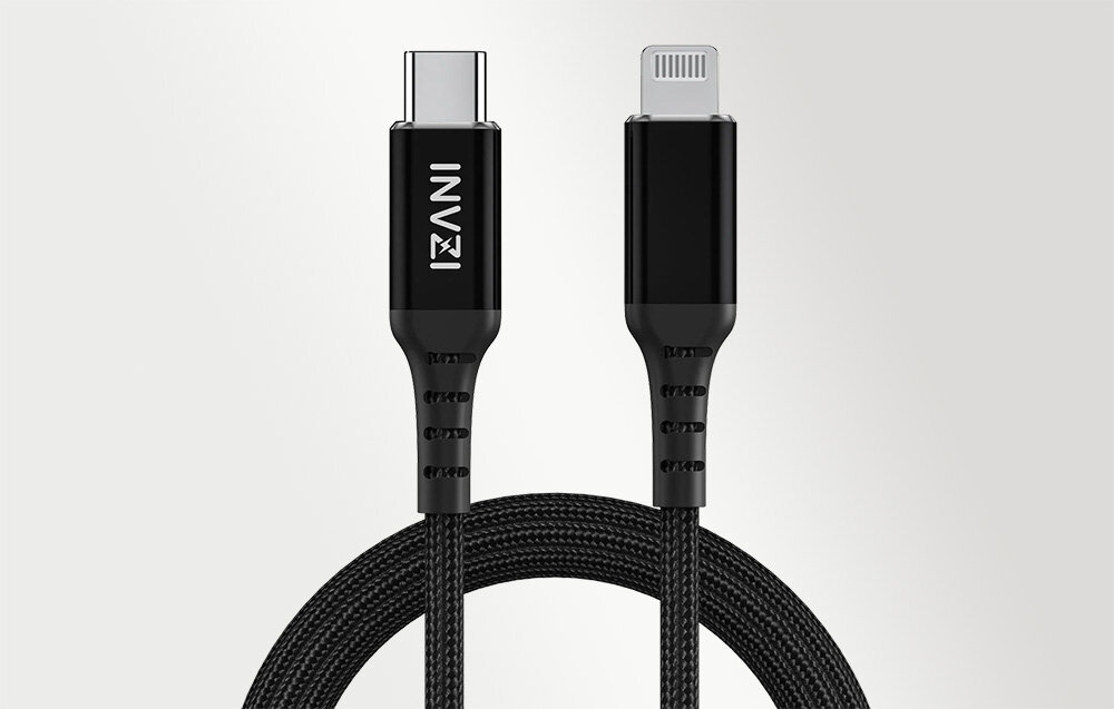 Kabel USB-C - Lightning INVZI CTL2M MFI 2m - Certyfikat MFi