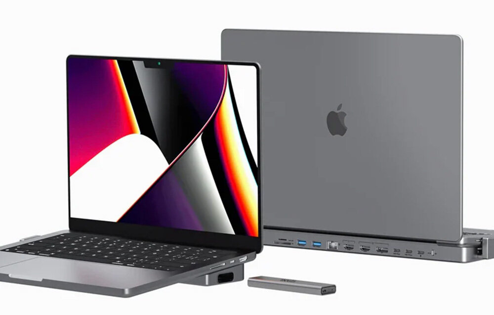 Stacja dokująca INVZI MagHub do MacBook Pro 16 - Display Port