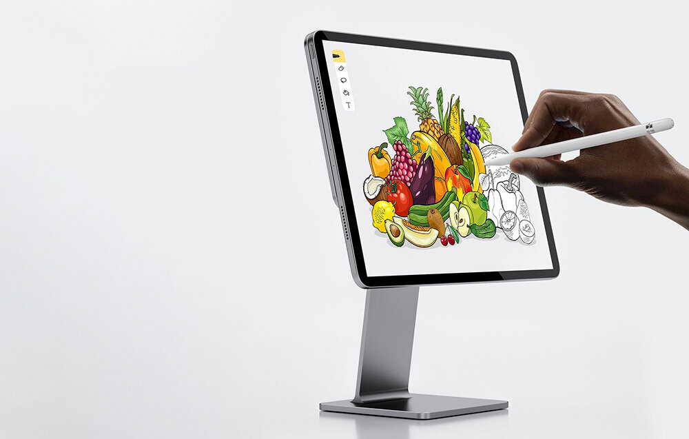 Podstawka INVZI MagFree do Apple iPad Pro 11 cali / iPad Air 10.9 cali -  regulacji nachylenia