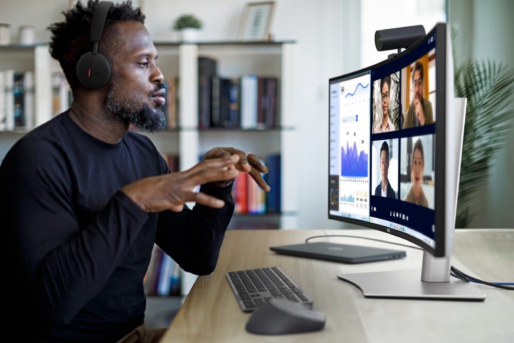 Monitor DELL U3425WE 34.14 3440x1440px IPS 120Hz Curved kompatybilność macOS kolory Thunderbolt