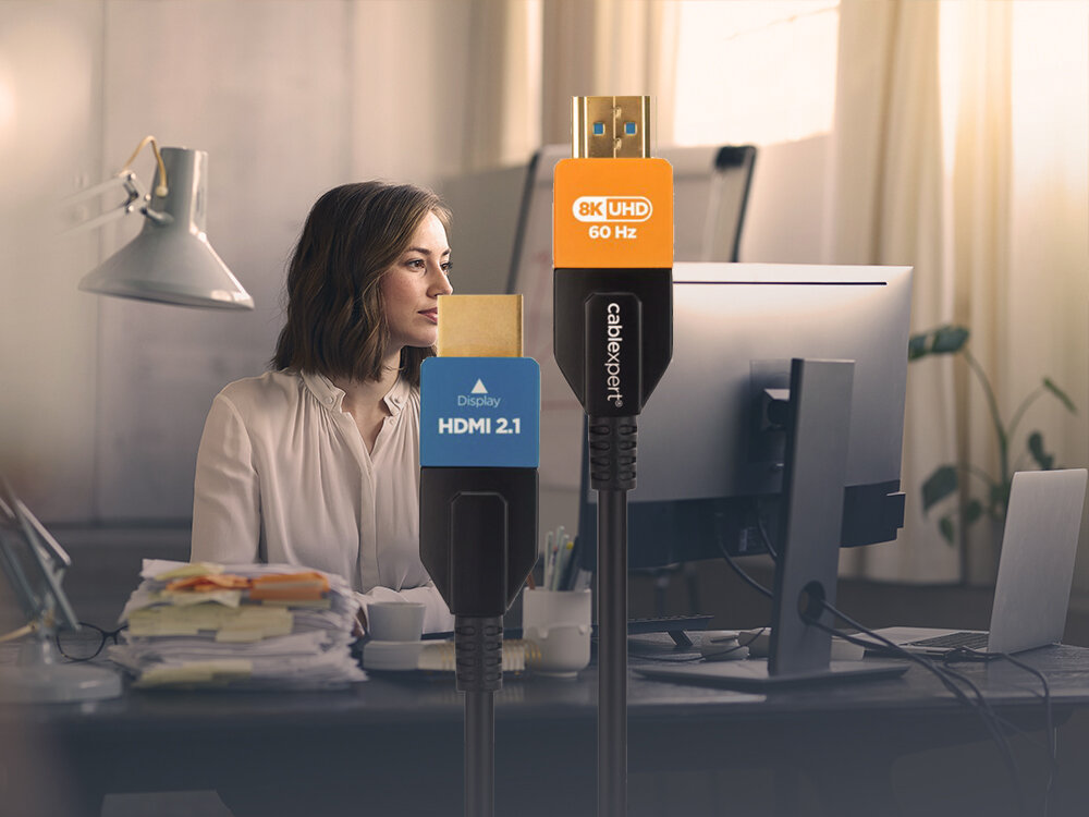 Kabel optyczny HDMI - HDMI CABLEXPERT 30 m - Niezawodność obrazu