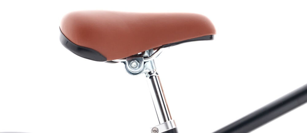 Rower dziecięcy GERMINA Vintage 16 cali dla chłopca Czarny wygodne siodełko piankowe pełen komfort podczas jazdy aktywność zachęta 